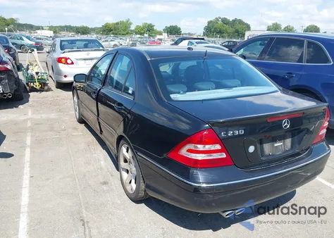 2007 Mercedes-Benz C 230 Sport из США, поврежденный, VIN WDBRF52H27F891856